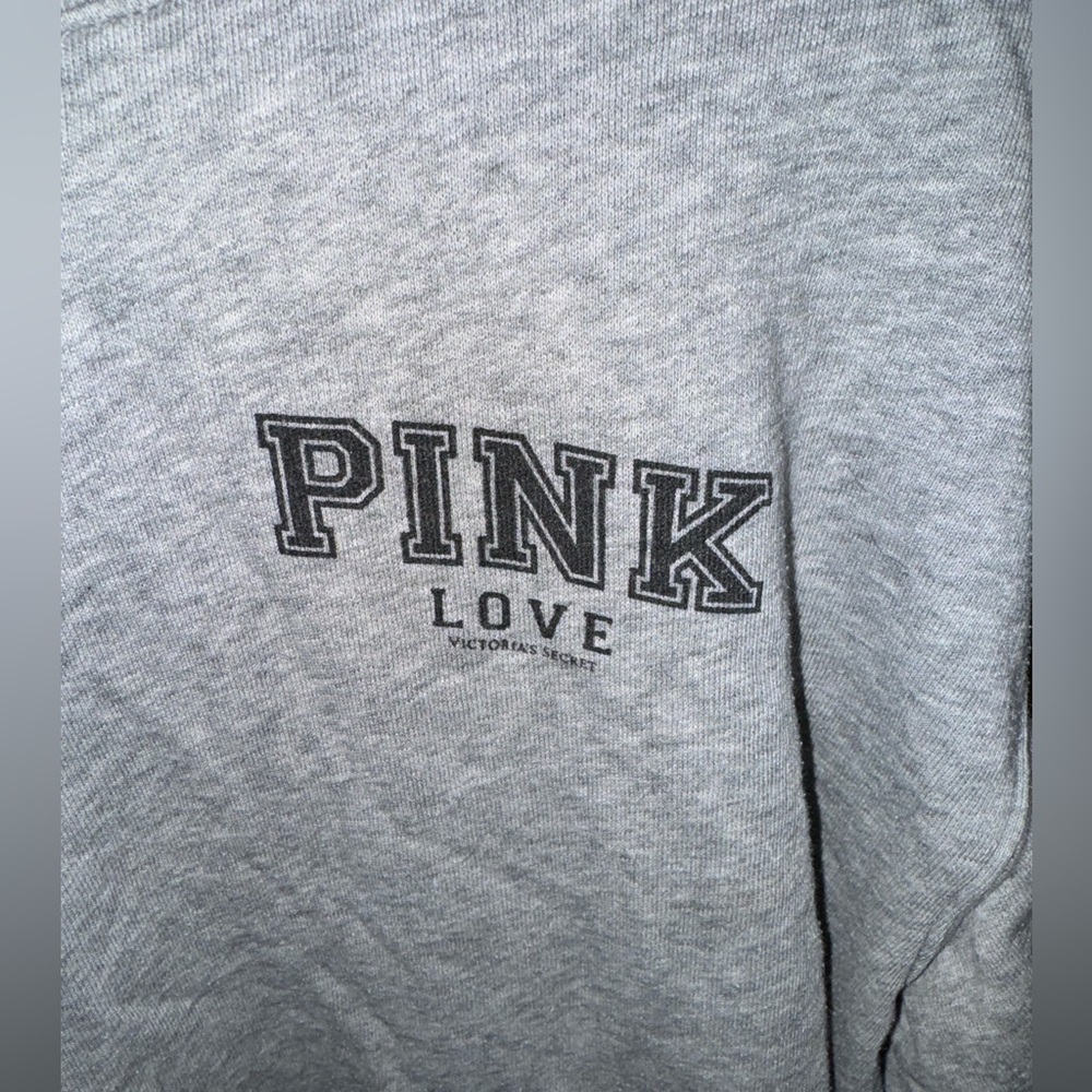 Pink Victoria secret sweatshirt